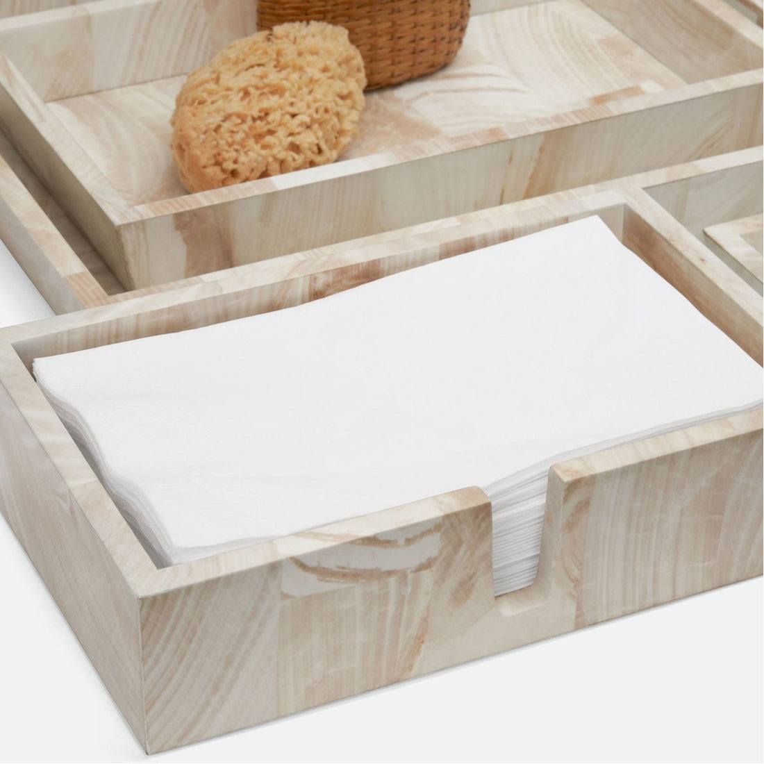 Bathroom towel online tray