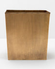 Pigeon and Poodle Redon Rectangular Wastebasket, Tapered