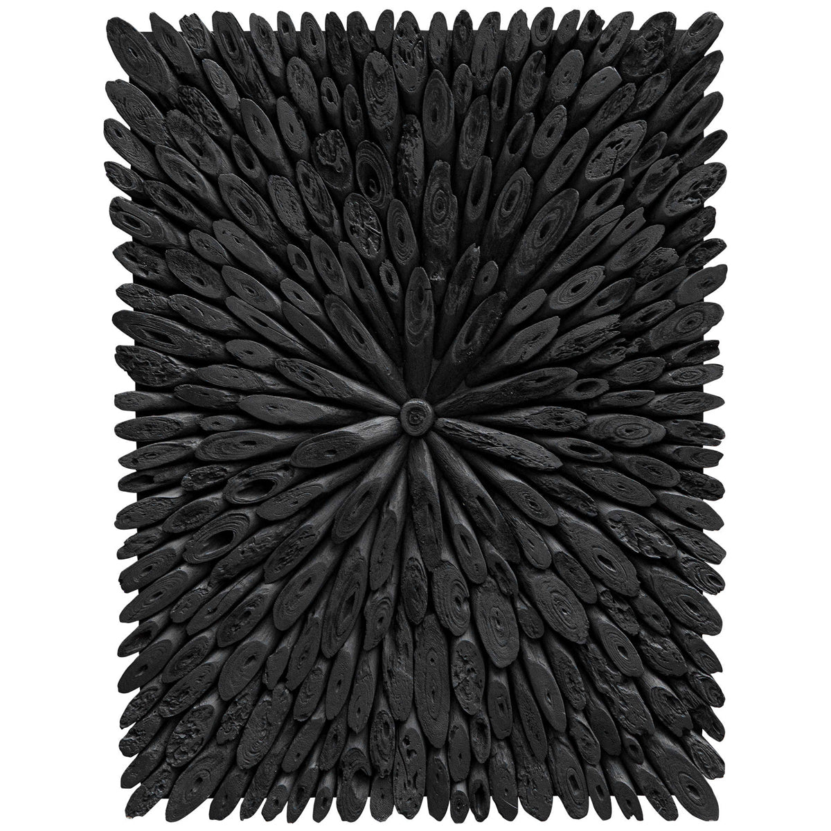 Uttermost Bahama Black Wood Wall Decor