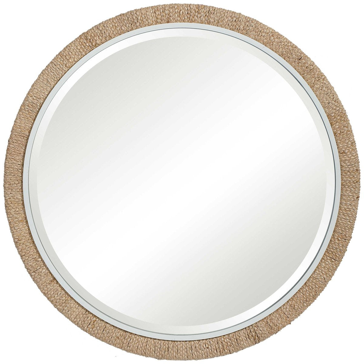 Uttermost Carbet Round Rope Mirror