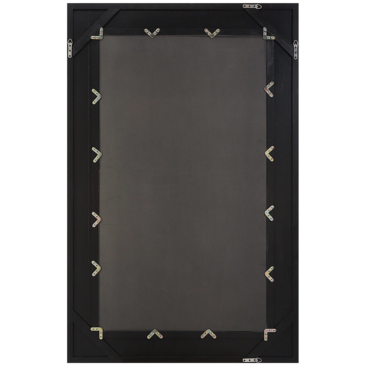 Uttermost Everest Satin Black Mirror