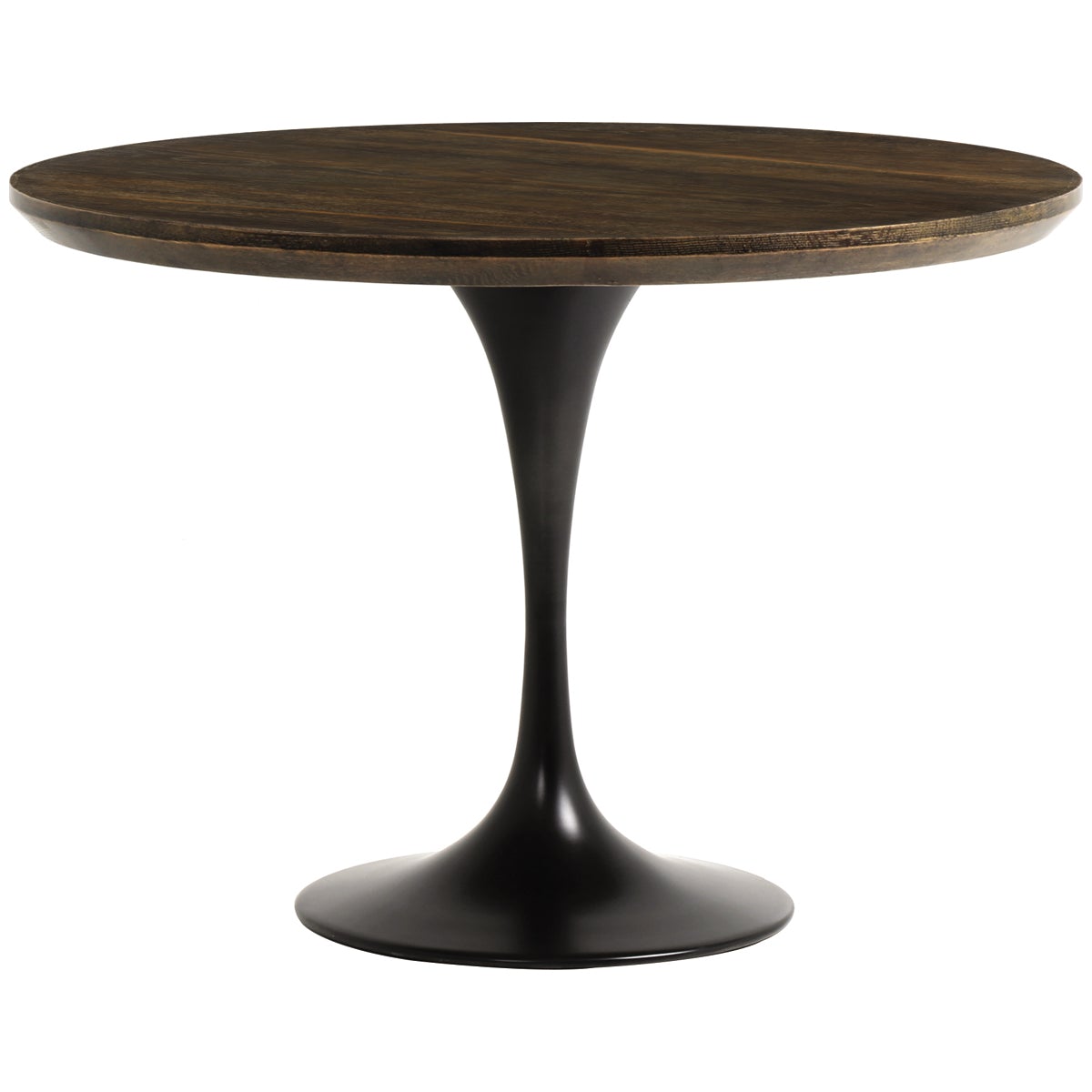 Four Hands Hughes Powell Dining Table - English Brown Oak Veneer