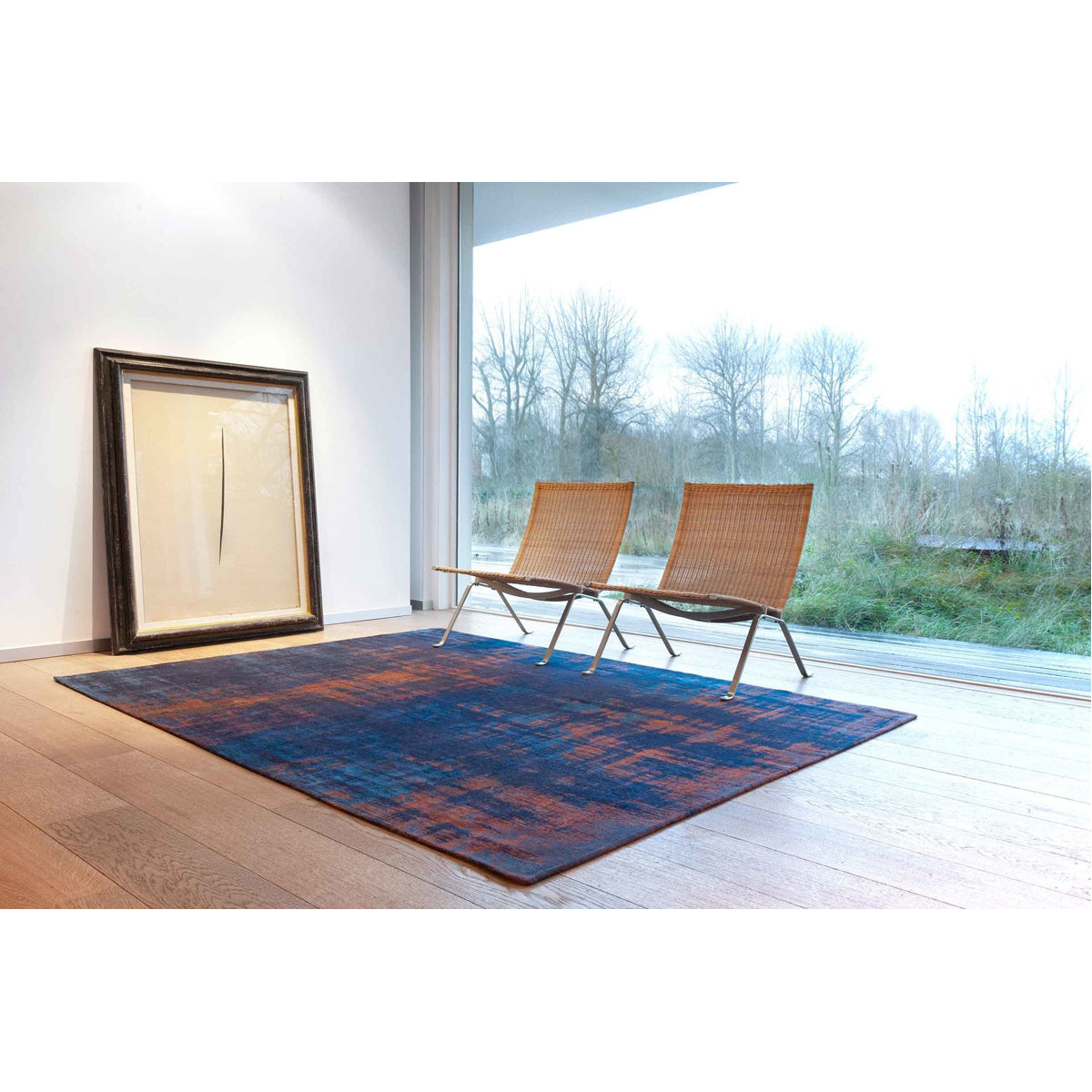 Louis de Poortere Atlantic Venetian Dust 9211 Sunset Blue Rug