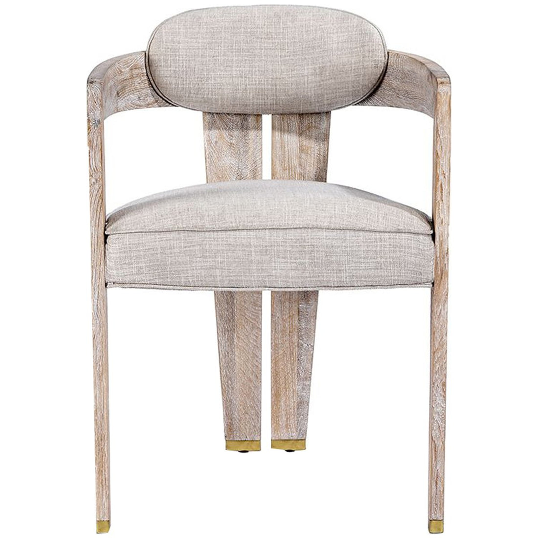 Interlude Home Maryl II Linen Dining Chair Dining chairs