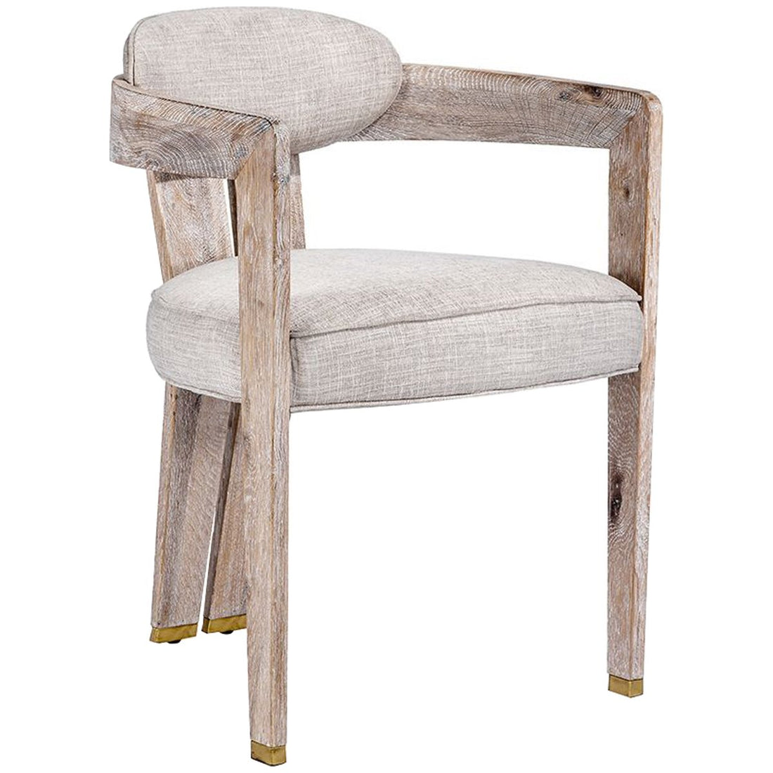 Interlude Home Maryl II Linen Dining Chair Dining chairs