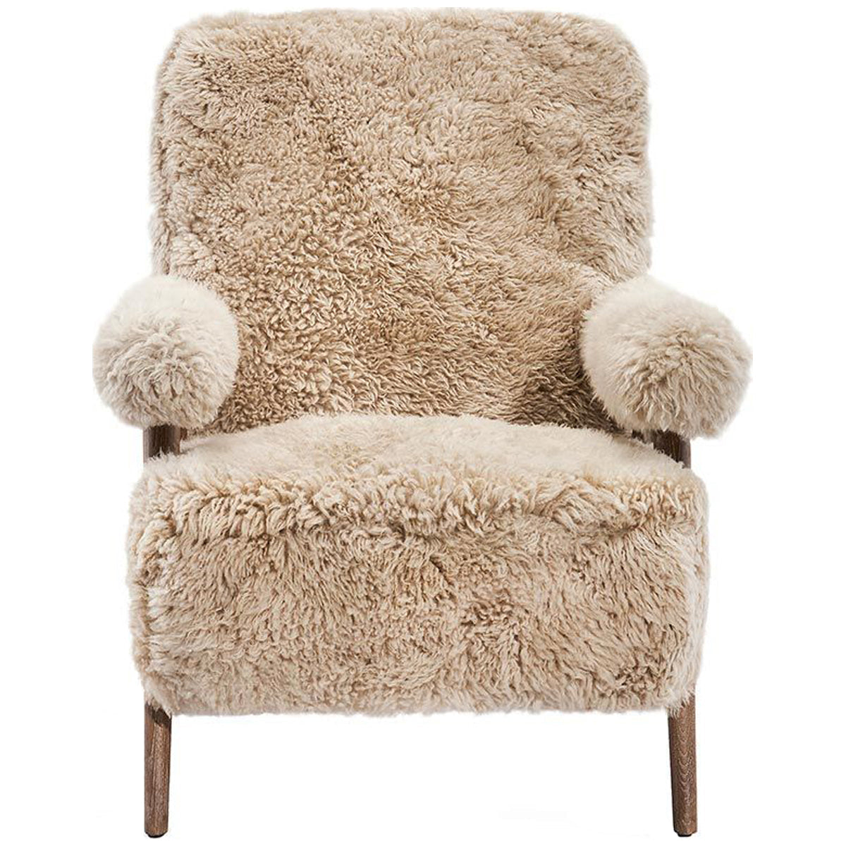 Interlude Home Barrett Lounge Chair - Morel Taupe