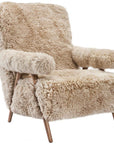 Interlude Home Barrett Lounge Chair - Morel Taupe