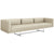 Interlude Home Luca Sofa - Bluff