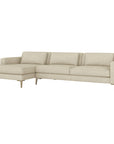 Interlude Home Izzy 2-Piece Sectional - Bluff