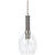 Palecek Bronson Glass Pendant - Pewter