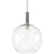 Palecek Bronson Glass Large Globe Pendant - Pewter