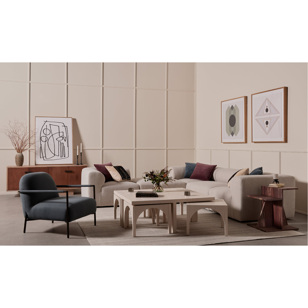 Four Hands Belfast Amara Coffee Table