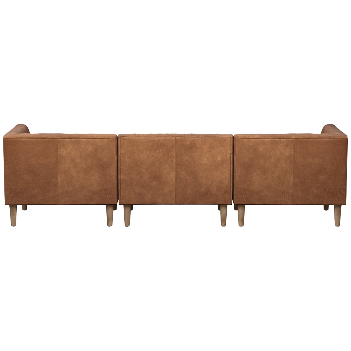 Four Hands Carnegie William 3-Piece Sectional with Ottoman