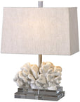 Uttermost Coral Sculpture Table Lamp