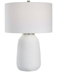 Uttermost Heir Chalk White Table Lamp