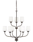 Sea Gull Lighting Windom 9-Light Chandelier