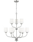 Sea Gull Lighting Windom 9-Light 9W Chandelier