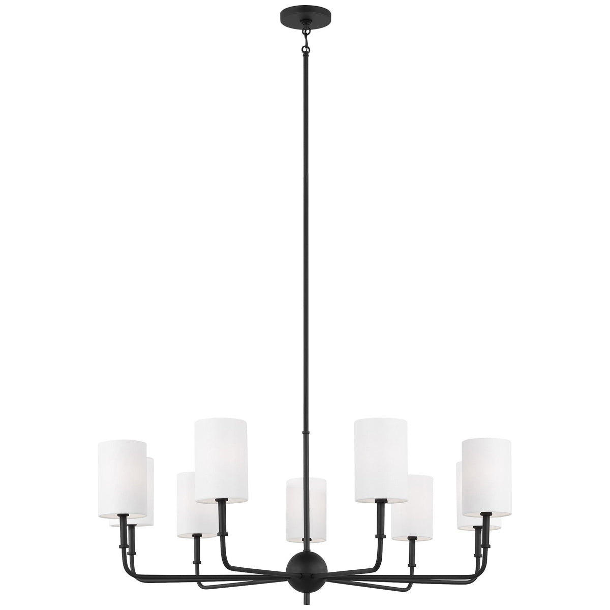 Sea Gull Lighting Foxdale 9-Light Chandelier without Bulb