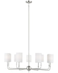 Sea Gull Lighting Foxdale 9-Light Chandelier without Bulb