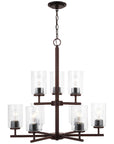 Sea Gull Lighting Oslo 9-Light Chandelier