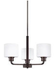 Sea Gull Lighting Canfield 3-Light Chandelier