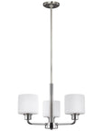 Sea Gull Lighting Canfield 3-Light Chandelier - 9.5W