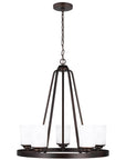 Sea Gull Lighting Kemal 5-Light Chandelier with Bulb