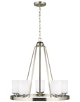 Sea Gull Lighting Kemal 5-Light Chandelier with Bulb