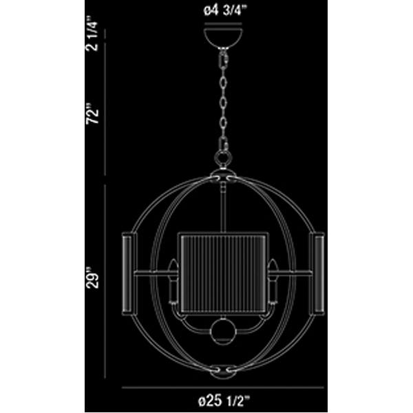 Eurofase Manilow 8-Light Chandelier