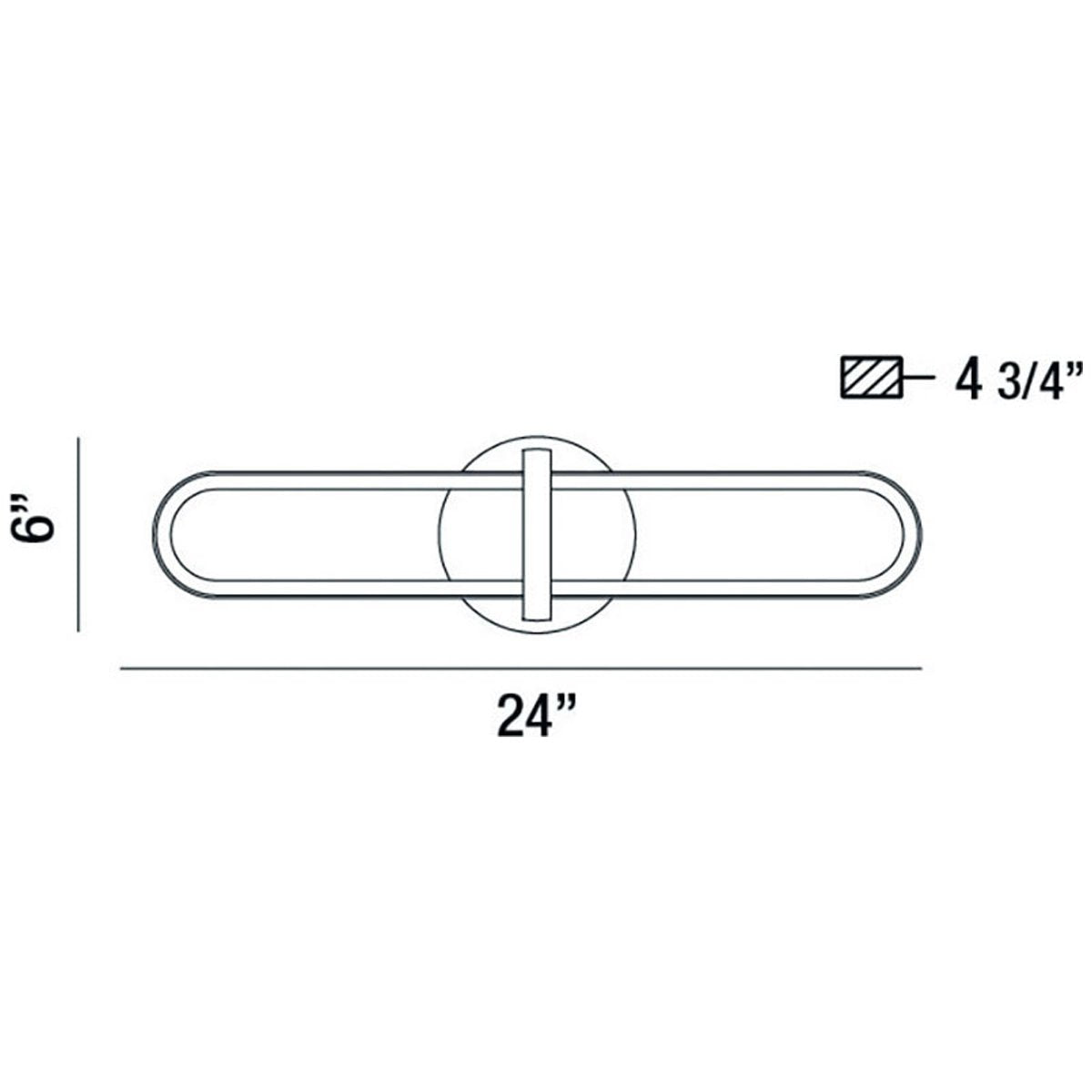 Eurofase Botton 24-Inch Wall Sconce