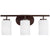 Sea Gull Lighting Oslo 3-Light Wall/Bath Sconce without Bulb