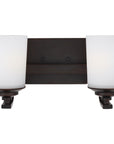 Sea Gull Lighting Kemal 2-Light Wall/Bath Sconce without Bulb