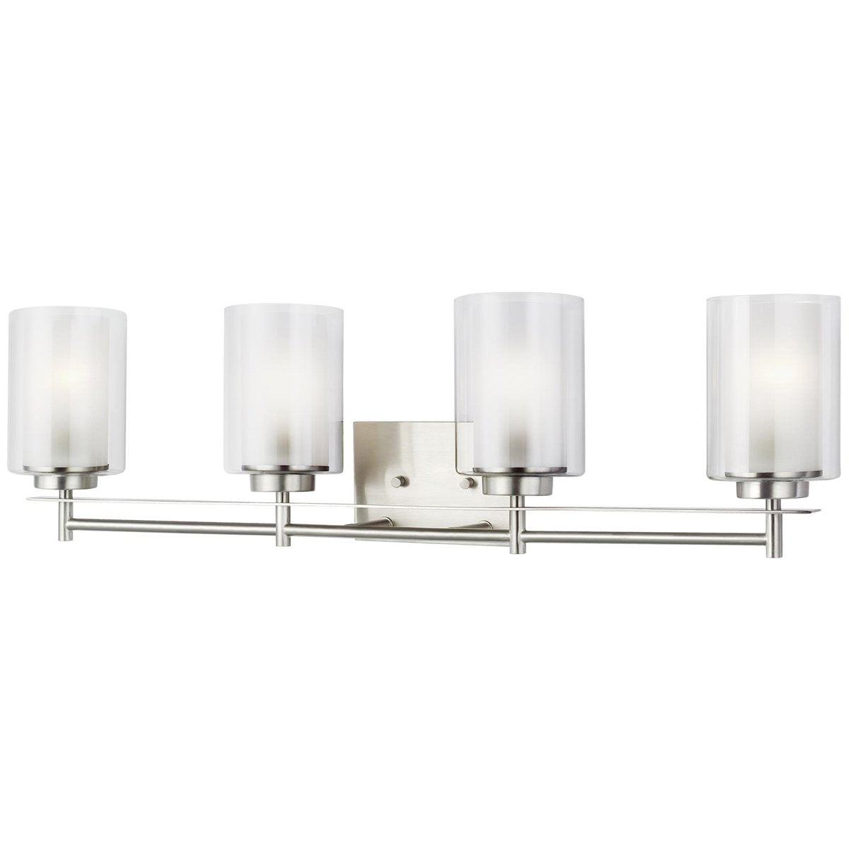 Sea Gull Lighting Elmwood Park 4-Light Bath Light - 9.5W