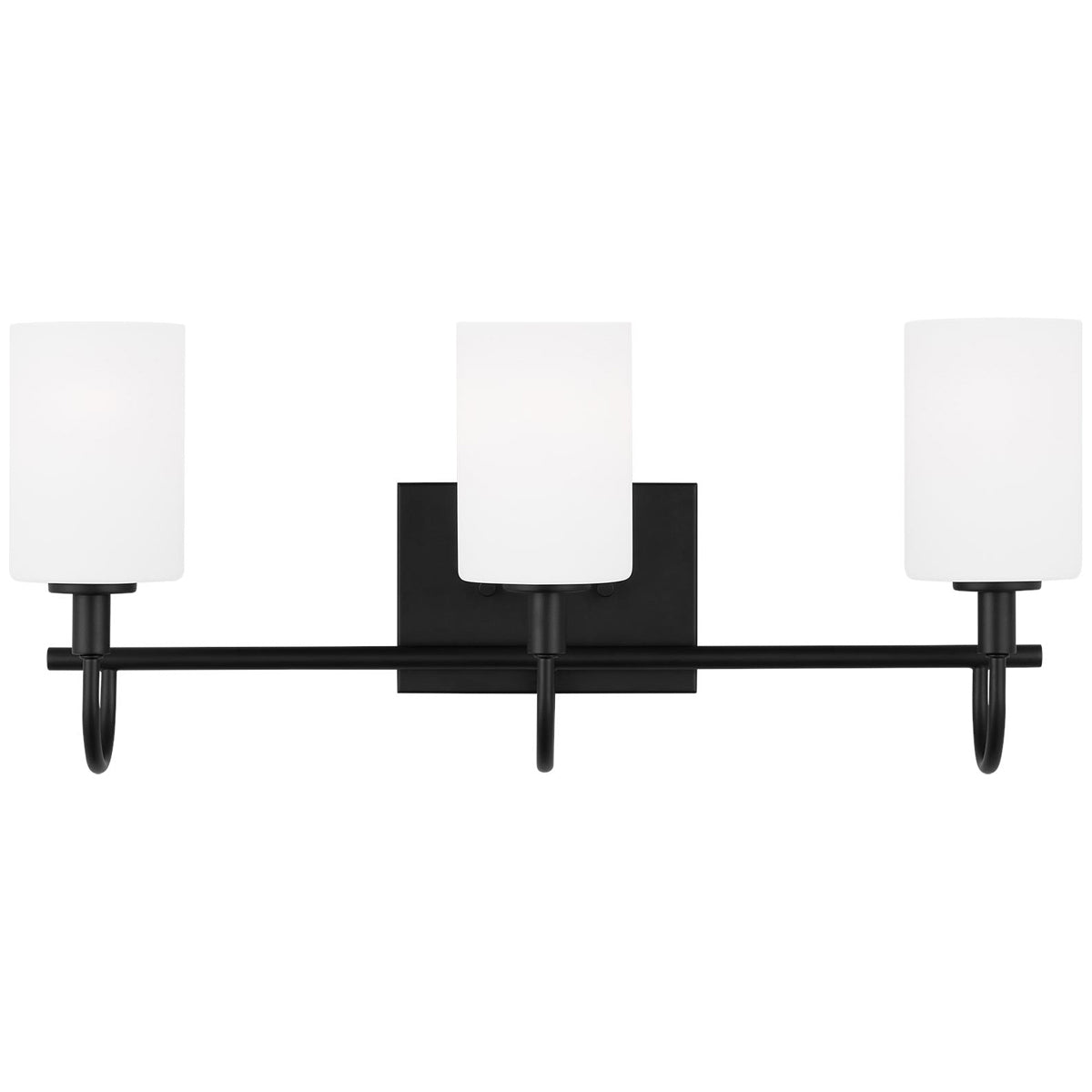 Sea Gull Lighting Oak Moore 3-Light Wall/Bath Sconce