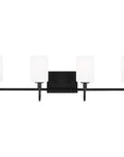 Sea Gull Lighting Oak Moore 4-Light Wall/Bath Sconce with Bulb