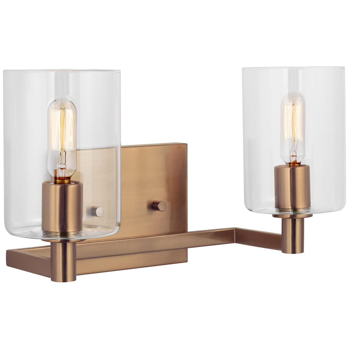 Sea Gull Lighting Fullton 2-Light Wall/Bath Sconce