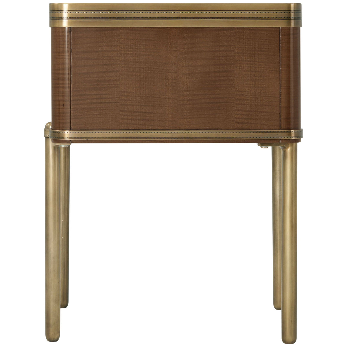 Theodore Alexander Iconic Side Table - Leather