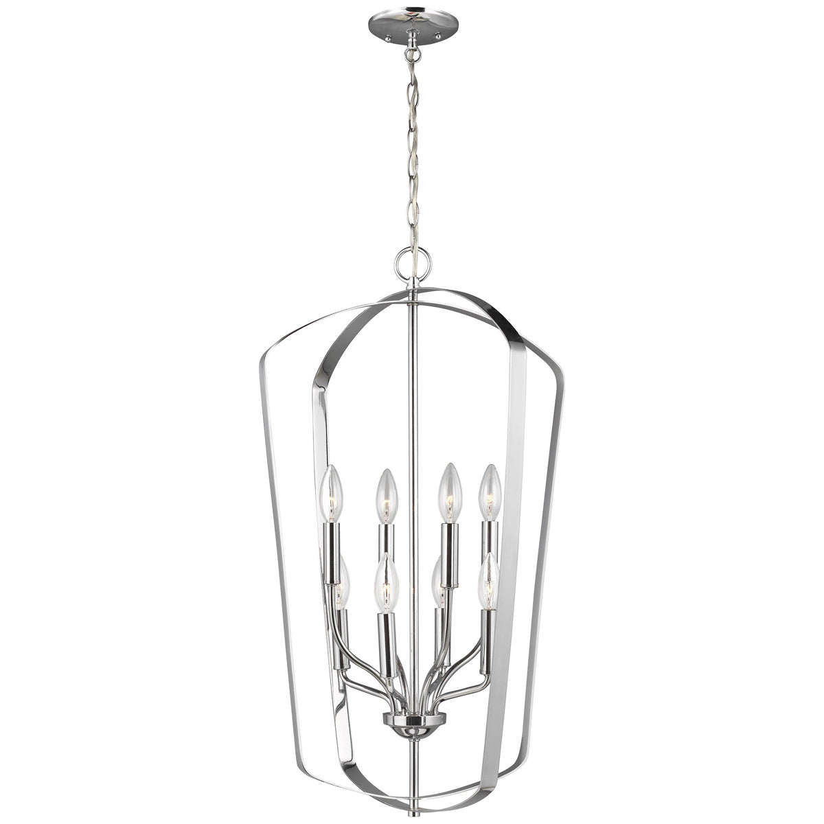 Sea Gull Lighting Romee Large 8-Light Hall/Foyer Pendant without Bulb