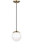 Sea Gull Lighting Leo-Hanging Globe 1-Light Pendant