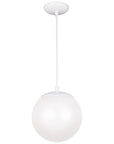 Sea Gull Lighting Leo-Hanging Globe 1-Light Pendant