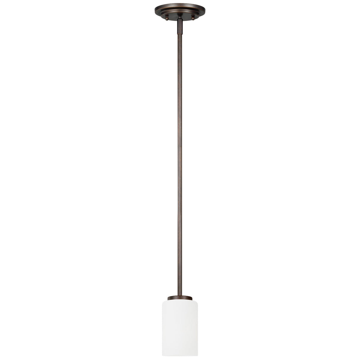 Sea Gull Lighting Oslo 1-Light Mini-Pendant with Bulb