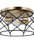 Sea Gull Lighting Zarra 2-Light Flush Mount