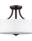 Sea Gull Lighting Canfield 3-Light Semi-Flush Mount