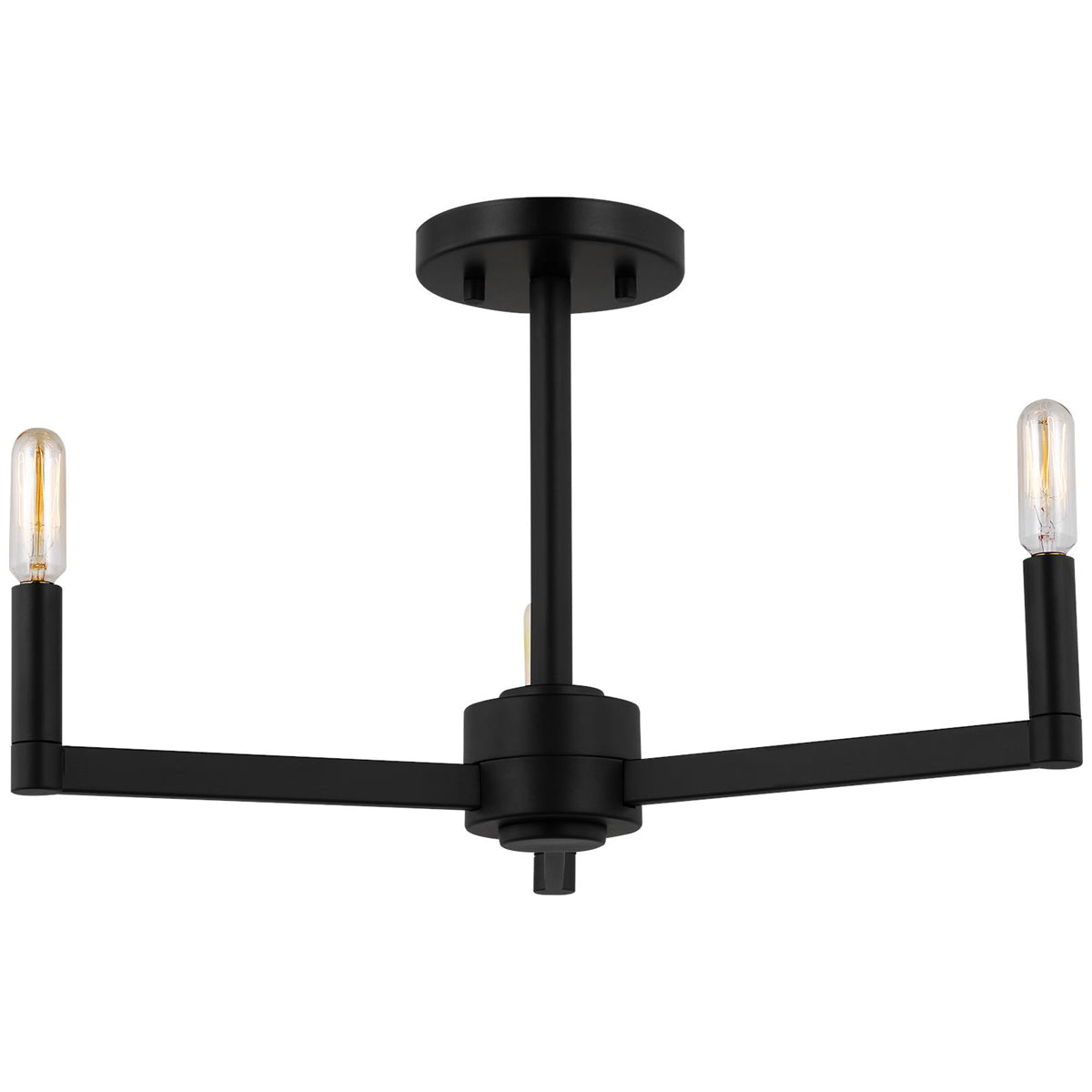 Sea Gull Lighting Fullton 3-Light Semi-Flush Mount