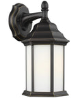 Sea Gull Lighting Sevier 1-Light Downlight Outdoor Wall Lantern