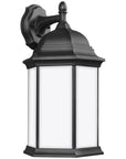 Sea Gull Lighting Sevier Downlight Outdoor Wall Lantern with Bulb