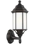 Sea Gull Lighting Sevier 1-Light Uplight Outdoor Wall Lantern