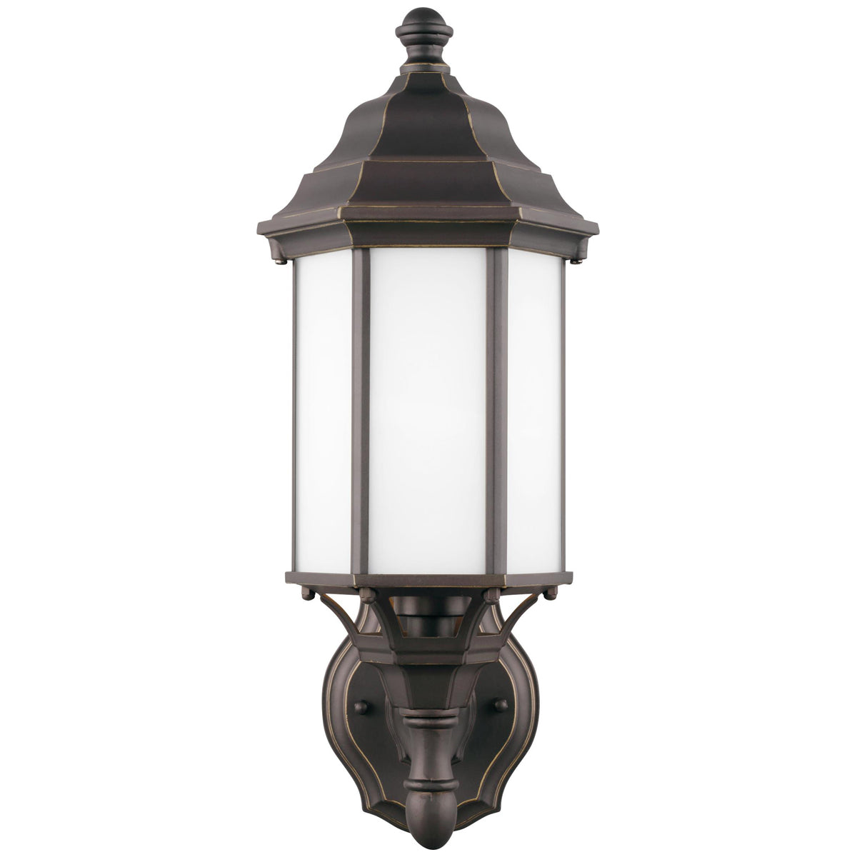 Sea Gull Lighting Sevier Uplight Outdoor Wall Lantern with Bulb