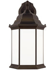 Sea Gull Lighting Sevier Downlight Outdoor Wall Lantern with Bulb