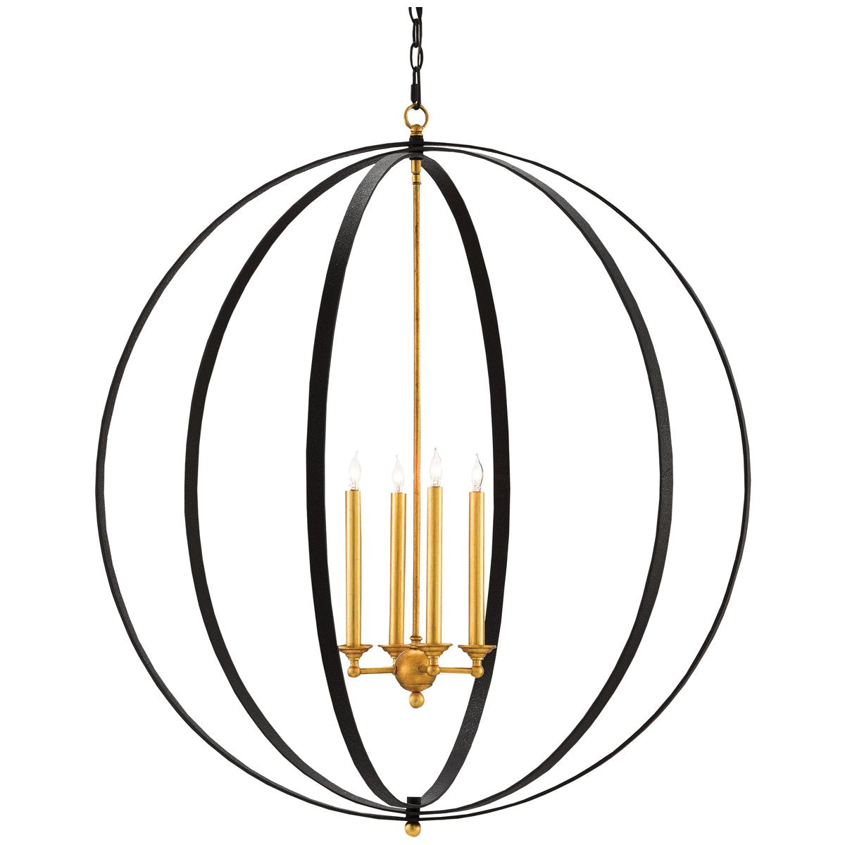 Currey and Company Ogden Orb Chandelier